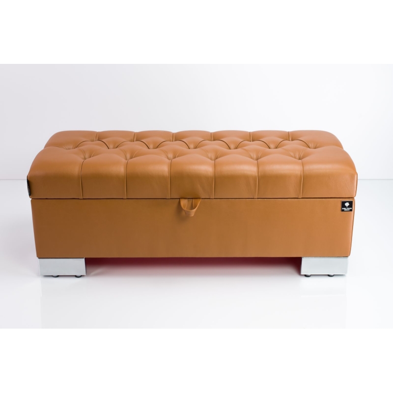 Tufted Storage Bench